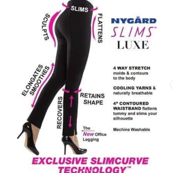 Nygard Pants - Black Nygard Slims L